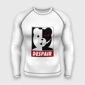 Мужской рашгард 3D с принтом Monokuma despair в Белгороде,  |  | Тематика изображения на принте: anime | art | bear | danganronpa | japan | monokuma | аниме | арт | животное | манга | медведь | мишка | мульфильм | персонаж | плюшевый | япония