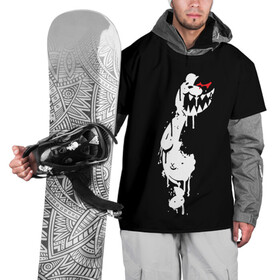 Накидка на куртку 3D с принтом MONOKUMA в Белгороде, 100% полиэстер |  | Тематика изображения на принте: anime | bear | black | danganronpa | japan | monokuma | white | аниме | белое | медведь | монокума | черное | япония