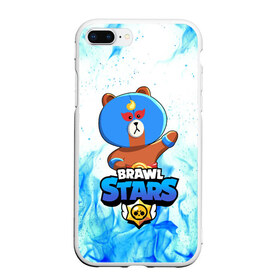 Чехол для iPhone 7Plus/8 Plus матовый с принтом BRAWL STARS EL BROWN в Белгороде, Силикон | Область печати: задняя сторона чехла, без боковых панелей | bibi | brawl stars | crow | el brown | leon | leon shark | sally leon | shark | stars | акула | биби | ворон | леон