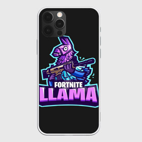 Чехол для iPhone 12 Pro Max с принтом Fortnite LLAMA в Белгороде, Силикон |  | Тематика изображения на принте: battle | fortnite | funny | kills | royale | save | season | the | twitch | world | битва | борьба | зомби | королевская | оружие | скины | стратегия | фортнайт