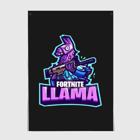 Постер с принтом Fortnite LLAMA в Белгороде, 100% бумага
 | бумага, плотность 150 мг. Матовая, но за счет высокого коэффициента гладкости имеет небольшой блеск и дает на свету блики, но в отличии от глянцевой бумаги не покрыта лаком | battle | fortnite | funny | kills | royale | save | season | the | twitch | world | битва | борьба | зомби | королевская | оружие | скины | стратегия | фортнайт