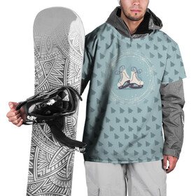 Накидка на куртку 3D с принтом Фигруное катание в Белгороде, 100% полиэстер |  | figure skating | коньки | конькобежный спорт | фигурное катание