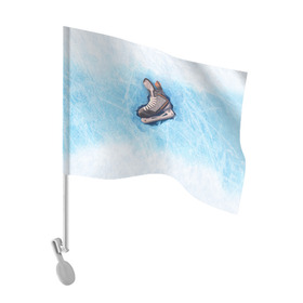 Флаг для автомобиля с принтом Фмгурное катание в Белгороде, 100% полиэстер | Размер: 30*21 см | figure skating | коньки | конькобежный спорт | фигурное катание