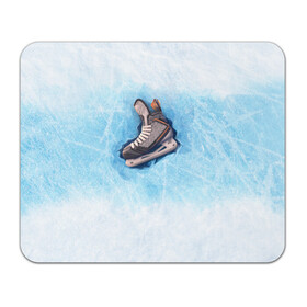Коврик для мышки прямоугольный с принтом Фигурное катание в Белгороде, натуральный каучук | размер 230 х 185 мм; запечатка лицевой стороны | figure skating | коньки | конькобежный спорт | фигурное катание