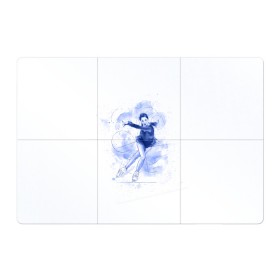Магнитный плакат 3Х2 с принтом Фигурное катание в Белгороде, Полимерный материал с магнитным слоем | 6 деталей размером 9*9 см | Тематика изображения на принте: figure skating | коньки | конькобежный спорт | фигурное катание