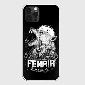 Чехол для iPhone 12 Pro с принтом Fenrir в Белгороде, силикон | область печати: задняя сторона чехла, без боковых панелей | fenrir | viking | vikings | викинг | викинги | волк | мех | мифология. русь | оскал | скандинавы | славяне | собака | фенрир | шерсть | язычник