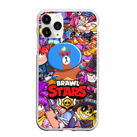 Чехол для iPhone 11 Pro Max матовый с принтом BRAWL STARS EL BROWN в Белгороде, Силикон |  | bibi | brawl stars | crow | el brown | leon | leon shark | max | sally leon | shark | stars | акула | биби | ворон | леон