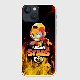 Чехол для iPhone 13 mini с принтом BRAWL STARS MAX в Белгороде,  |  | bibi | brawl stars | crow | el brown | leon | leon shark | max | sally leon | shark | stars | акула | биби | ворон | леон | макс