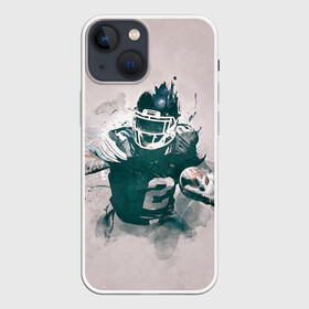 Чехол для iPhone 13 mini с принтом Player number 2 в Белгороде,  |  | американский футбол | мяч | футбол