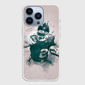Чехол для iPhone 13 Pro с принтом Player number 2 в Белгороде,  |  | Тематика изображения на принте: американский футбол | мяч | футбол