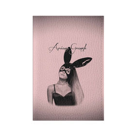 Обложка для паспорта матовая кожа с принтом Ariana Grande в Белгороде, натуральная матовая кожа | размер 19,3 х 13,7 см; прозрачные пластиковые крепления | Тематика изображения на принте: ariana | grande | автор | ариана | гранде | музыкальный | певица | песен | продюсер