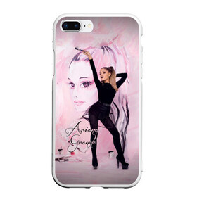 Чехол для iPhone 7Plus/8 Plus матовый с принтом Ariana Grande в Белгороде, Силикон | Область печати: задняя сторона чехла, без боковых панелей | ariana | grande | автор | ариана | гранде | музыкальный | певица | песен | продюсер