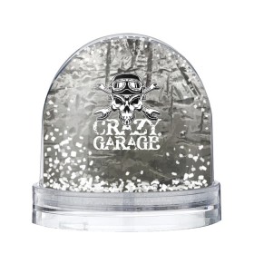 Снежный шар с принтом Crazy garage в Белгороде, Пластик | Изображение внутри шара печатается на глянцевой фотобумаге с двух сторон | bones | garage | helmet | metal | orbits | skull | teeth | wrench | гаечный ключ | гараж | глазницы | зубы | металл | череп | шлем