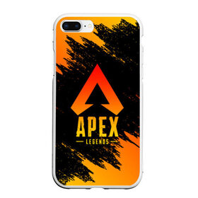 Чехол для iPhone 7Plus/8 Plus матовый с принтом APEX LEGENDS в Белгороде, Силикон | Область печати: задняя сторона чехла, без боковых панелей | apex | apex legends | battle | battle royal | bloodhound | titanfall | wraith | апекс | апекс легендс | батл рояль | битва | война | каустик | королевская битва