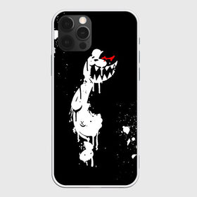 Чехол для iPhone 12 Pro Max с принтом Monokuma paint в Белгороде, Силикон |  | danganronpa | eye | monokuma | paint | аватар | антагонист | брызги | глаз | игрушка | краска | медведь | монокума | мягкая | панда | потёки | робот