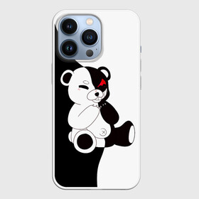 Чехол для iPhone 13 Pro с принтом MONOKUMA сидит в Белгороде,  |  | danganronpa | eye | monokuma | аватар | антагонист | глаз | игрушка | медведь | монокума | мягкая | панда | робот