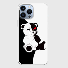 Чехол для iPhone 13 Pro Max с принтом MONOKUMA сидит в Белгороде,  |  | danganronpa | eye | monokuma | аватар | антагонист | глаз | игрушка | медведь | монокума | мягкая | панда | робот