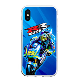 Чехол для iPhone XS Max матовый с принтом Suzuki MotoGP в Белгороде, Силикон | Область печати: задняя сторона чехла, без боковых панелей | Тематика изображения на принте: bike | bikes | moto | moto gp | motogp | motorcycle | suzuki | suzuki moto gp | suzuki motogp | байкер | мото | мото гп | мотогонки | мотогп | мотоцикл | мотоциклист | мотоциклы | сузуки | сузуки мото | сузуки мотогп