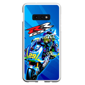 Чехол для Samsung S10E с принтом Suzuki MotoGP в Белгороде, Силикон | Область печати: задняя сторона чехла, без боковых панелей | bike | bikes | moto | moto gp | motogp | motorcycle | suzuki | suzuki moto gp | suzuki motogp | байкер | мото | мото гп | мотогонки | мотогп | мотоцикл | мотоциклист | мотоциклы | сузуки | сузуки мото | сузуки мотогп