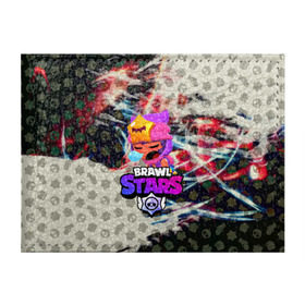 Обложка для студенческого билета с принтом BRAWL STARS СЭНДИ в Белгороде, натуральная кожа | Размер: 11*8 см; Печать на всей внешней стороне | 8 bit | bibi | brawl stars | brock | bull | crow | dinomike | el primo | leon | mobile game | nita | poko | ricochet | stars | tara | бравл старс | ворон | леон | мобильные игры