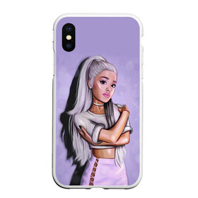 Чехол для iPhone XS Max матовый с принтом Ariana Grande (Ариана Гранде) в Белгороде, Силикон | Область печати: задняя сторона чехла, без боковых панелей | ariana grande | актриса | американская певица | ариана | ариана гранде | гранде | девушка | музыка | певица | песни | продюсер