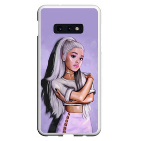 Чехол для Samsung S10E с принтом Ariana Grande (Ариана Гранде) в Белгороде, Силикон | Область печати: задняя сторона чехла, без боковых панелей | ariana grande | актриса | американская певица | ариана | ариана гранде | гранде | девушка | музыка | певица | песни | продюсер