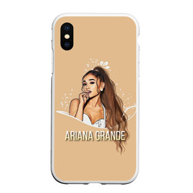 Чехол для iPhone XS Max матовый с принтом Ariana Grande (Ариана Гранде) в Белгороде, Силикон | Область печати: задняя сторона чехла, без боковых панелей | ariana grande | актриса | американская певица | ариана | ариана гранде | гранде | девушка | музыка | певица | песни | продюсер