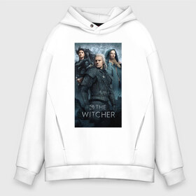 Мужское худи Oversize хлопок с принтом The Witcher в Белгороде, френч-терри — 70% хлопок, 30% полиэстер. Мягкий теплый начес внутри —100% хлопок | боковые карманы, эластичные манжеты и нижняя кромка, капюшон на магнитной кнопке | andrzej | cavill | ciri | geralt | henry | netflix | rivia | sapkowski | witcher | анджей | ведьмак | генри | геральт | йеннифэ | кавилл | лютик | ривия | сапковский | цири | цирилла