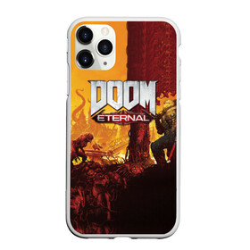 Чехол для iPhone 11 Pro Max матовый с принтом DOOM eternal 2020 в Белгороде, Силикон |  | 2020 | dom | doom | eternal | fortnite | pubg | дом | дум | дуум | пабг | пубг | фортнайт