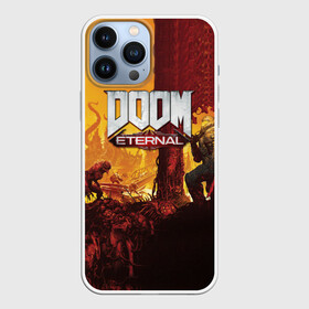 Чехол для iPhone 13 Pro Max с принтом DOOM eternal 2020 в Белгороде,  |  | Тематика изображения на принте: 2020 | dom | doom | eternal | fortnite | pubg | дом | дум | дуум | пабг | пубг | фортнайт