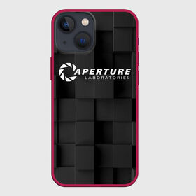 Чехол для iPhone 13 mini с принтом PORTAL в Белгороде,  |  | aperture laboratories | glados | portal | portal 2 | valve | гладос | портал | портал 2 | челл