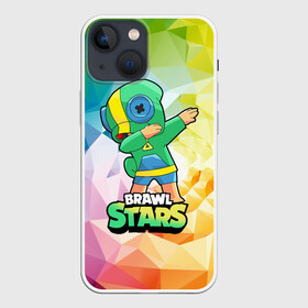 Чехол для iPhone 13 mini с принтом Brawl Stars Leon, Dab в Белгороде,  |  | brawl | computer | dab | dance | game | gesture | hero | leon | main | moba | stars | герой | главный | даб | драки | жест | звезды | игра | компьютерная | лев | моба | танец