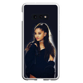 Чехол для Samsung S10E с принтом Ariana Grande (Ариана Гранде) в Белгороде, Силикон | Область печати: задняя сторона чехла, без боковых панелей | ariana grande | актриса | американская певица | ариана | ариана гранде | гранде | девушка | музыка | певица | песни | продюсер