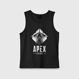 Детская майка хлопок с принтом APEX LEGENDS CRYPTO в Белгороде,  |  | Тематика изображения на принте: apex | apex legends | legend | legends. | апекс игра | апекс легенд | апекс легендc