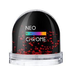 Снежный шар с принтом NEO CHROME в Белгороде, Пластик | Изображение внутри шара печатается на глянцевой фотобумаге с двух сторон | rgb | контрастный | круг | металл | мудрость | мысль | надпись | палитра | радуга | радужный | символ | сфера | текст | фраза | цветной | яркий