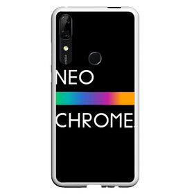 Чехол для Honor P Smart Z с принтом NEO CHROME в Белгороде, Силикон | Область печати: задняя сторона чехла, без боковых панелей | Тематика изображения на принте: rgb | контрастный | круг | металл | мудрость | мысль | надпись | палитра | радуга | радужный | символ | сфера | текст | фраза | цветной | яркий