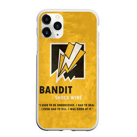 Чехол для iPhone 11 Pro Max матовый с принтом Bandit (R6s) в Белгороде, Силикон |  | art | bandit | game | logo | rainbow | shooter | siege | six | ubisoft | арт | бандит | игра | игры | компьютерные | лого | оперативник | осада | персонаж | радуга 6 | шутер