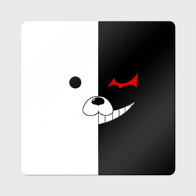 Магнит виниловый Квадрат с принтом Monokuma в Белгороде, полимерный материал с магнитным слоем | размер 9*9 см, закругленные углы | anime | character | dangan ronpa | kawai | manga | аниме | анимэ | глаз | данганронпа | двухцветная | директор | злодей | из | изображение | кавай | крутой | лицо | манга | медведь | милый | мишка | на груди | необычный | нос