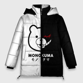 Женская зимняя куртка 3D с принтом _Monokuma_ в Белгороде, верх — 100% полиэстер; подкладка — 100% полиэстер; утеплитель — 100% полиэстер | длина ниже бедра, силуэт Оверсайз. Есть воротник-стойка, отстегивающийся капюшон и ветрозащитная планка. 

Боковые карманы с листочкой на кнопках и внутренний карман на молнии | anime | character | dangan ronpa | kawai | manga | аниме | анимэ | глаз | данганронпа | двухцветная | директор | злодей | из | изображение | кавай | крутой | лицо | манга | медведь | милый | мишка | на груди | необычный | нос