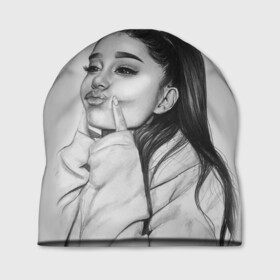 Шапка 3D с принтом Ariana Grande (Ариана Гранде) в Белгороде, 100% полиэстер | универсальный размер, печать по всей поверхности изделия | ariana grande | актриса | американская певица | ариана | ариана гранде | гранде | девушка | музыка | певица | песни | продюсер