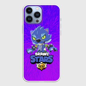 Чехол для iPhone 13 Pro Max с принтом BRAWL STARS LEON ОБОРОТЕНЬ. в Белгороде,  |  | bib | brawl stars | colt | crow | el brown | leon | leon shark | max | moba | sally leon | shark | акула | берли | биби | бравл старс | браун | ворон | жанр | игра | кольт | леон | леон акула | макс | нита | шелли