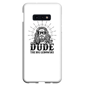 Чехол для Samsung S10E с принтом The Big Lebowski в Белгороде, Силикон | Область печати: задняя сторона чехла, без боковых панелей | Тематика изображения на принте: criminal | dude | gangster | the big lebowski | the jesus rolls | большой лебовски | броски хесуса | гангстер | криминал | фильм | чувак