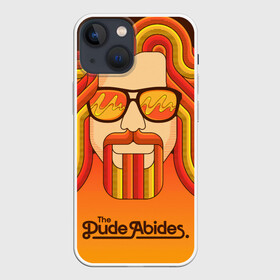 Чехол для iPhone 13 mini с принтом БОЛЬШОЙ ЛЕБОВСКИ. в Белгороде,  |  | lebowski | the big lebowski | the jesus rolls | большой лебовски | броски хесуса | кино | лебовски | чувак