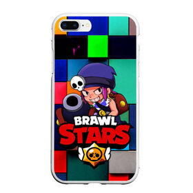 Чехол для iPhone 7Plus/8 Plus матовый с принтом Brawl Stars - Penny в Белгороде, Силикон | Область печати: задняя сторона чехла, без боковых панелей | brawl | penny | stars | герой | игра | компьютерная | мобильная | пенни