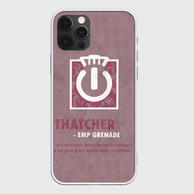 Чехол для iPhone 12 Pro Max с принтом Thatcher в Белгороде, Силикон |  | art | game | logo | rainbow | shooter | siege | six | thatcher | ubisoft | арт | игра | игры | компьютерные | лого | оперативник | осада | персонаж | радуга 6 | тетчер | шутер