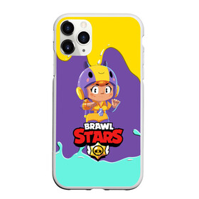 Чехол для iPhone 11 Pro Max матовый с принтом BRAWL STARS BEA в Белгороде, Силикон |  | bea | bibi | brawl stars | colt | crow | el brown | leon | leon shark | max | nita | sally leon | shark | акула | беа | берли | биби | бравл старс | браун | ворон | кольт | леон | леон акула | макс | нита | шелли