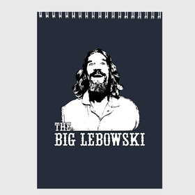 Скетчбук с принтом The Big Lebowski в Белгороде, 100% бумага
 | 48 листов, плотность листов — 100 г/м2, плотность картонной обложки — 250 г/м2. Листы скреплены сверху удобной пружинной спиралью | dude | film | бриджес | герой | джефф | джеффри | дюдя | комедия | лебовски | персонаж | фильм | чувак