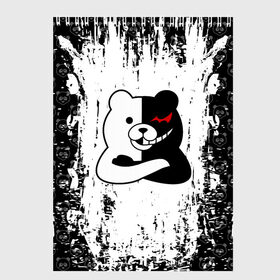 Скетчбук с принтом MONOKUMA в Белгороде, 100% бумага
 | 48 листов, плотность листов — 100 г/м2, плотность картонной обложки — 250 г/м2. Листы скреплены сверху удобной пружинной спиралью | anime | bear | black  white | danganronpa | kurokuma | monodam | monokuma | monomi | monotaro | pink | rabbit | school | shirokuma | аниме | главарь | мoноми | монокума | черно белый | школа