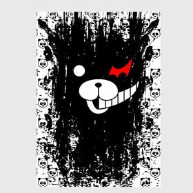 Скетчбук с принтом MONOKUMA в Белгороде, 100% бумага
 | 48 листов, плотность листов — 100 г/м2, плотность картонной обложки — 250 г/м2. Листы скреплены сверху удобной пружинной спиралью | anime | bear | black  white | danganronpa | kurokuma | monodam | monokuma | monomi | monotaro | pink | rabbit | school | shirokuma | аниме | главарь | мoноми | монокума | черно белый | школа