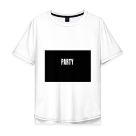 Мужская футболка хлопок Oversize с принтом Hard PARTY в Белгороде, 100% хлопок | свободный крой, круглый ворот, “спинка” длиннее передней части | Тематика изображения на принте: hard party | party | pati | вечеринка | как у томби | пати | хард пати | что было дальше